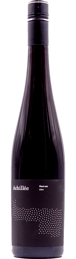 Bouteille de vins Pinot Noir Libre du Domaine Achillée