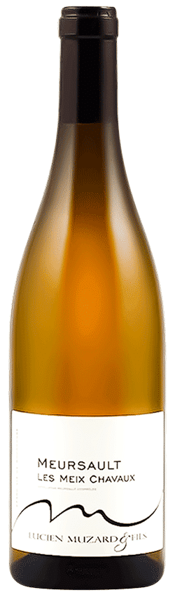 BOuteille de Meursault les Meix Chavaux du Domaine Lucien Muzard & Fils