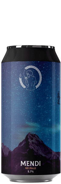 Canette de bière MENDI NEW ENGLAND PALE ALE Brasserie La Superbe