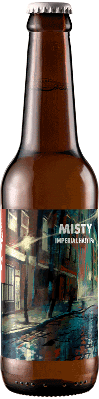 Biere artisanale Misty Imperial Ipa Brasserie Hoppy Road