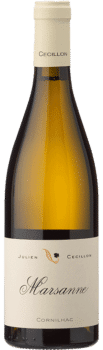 Bouteille de vin Marsanne du Domaine Julien Cécillon