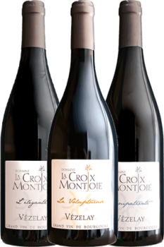 Bouteilles de vin du coffret Découverte du Domaine La Croix Montjoie