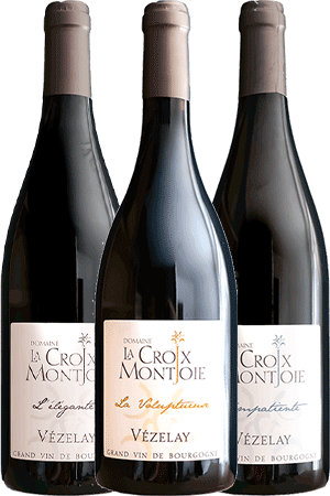 Bouteilles de vin du coffret Découverte du Domaine La Croix Montjoie