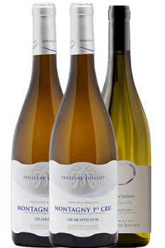 Bouteille de vins du coffret Découverte du Domaine Feuillat-Juillot en Bourgogne