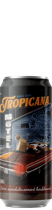 Canette de bière Tropicana Triple NEIPA Brasserie Piggy Brewing Company