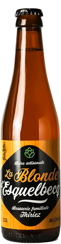 Bière artisanale la blonde d'esquelbecq brasserie Thiriez