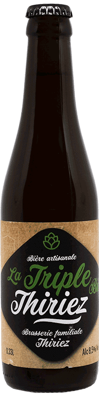 Bière artisanale triple bio brasserie Thiriez