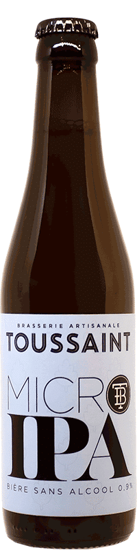 Bouteille Bière Micro IPA Sans Alcool brasserie Toussaint