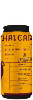 Canette de Bière Thai Cargo Rice Imperial Stout brasserie La Débauche