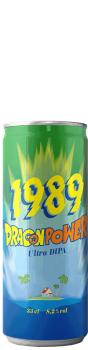 Canette de bière Dragon Power DIPA Brasserie 1989 Brewing