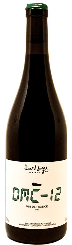 Bouteille de vin DMC12 du Domaine David Large