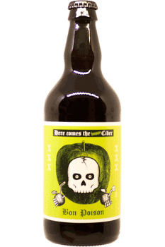 Bouteille de Cidre Hoppy Cider de la brasserie Bon Poison