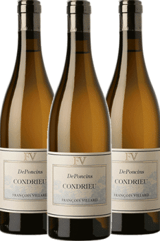 Bouteilles de vin Condrieu Deponcins du Domaine François Villard