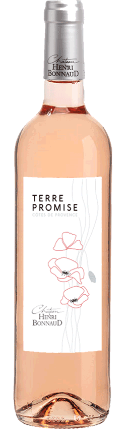 Vin rosé Terre Promise Côtes du Provencedu Château Henri Bonnaud