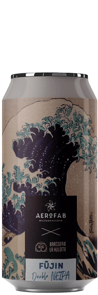 Canette de bière Fujin Double Neipa brasserie aerofab