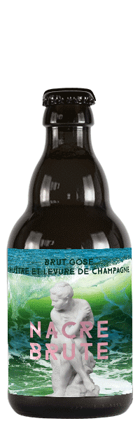 BIERE NACRE BRUTE BRASSEURS CUEILLEURS