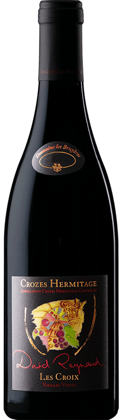 Bouteille de vin Crozes-Hermitage Les Croix du Domaine Les Bruyères de David Reynaud