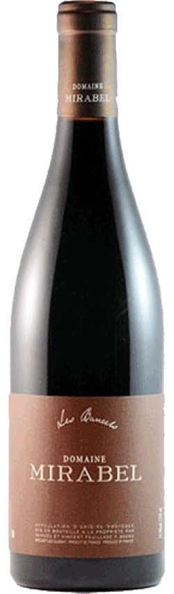 Bouteille de vin Pic Saint Loup Les Bancels du Domaine Mirabel