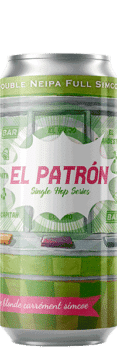 Canette de bière El Patron Double Neipa Simcoe Piggy Brewing Company