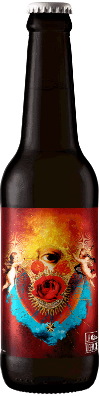 Bouteille sacred heart viii eisbock bergamote abricot brasserie La Débauche