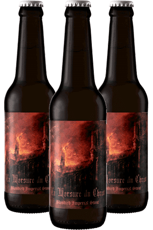 Coffret Bieres artisanales la morsure du Christ Seth brasserie Haarddrech