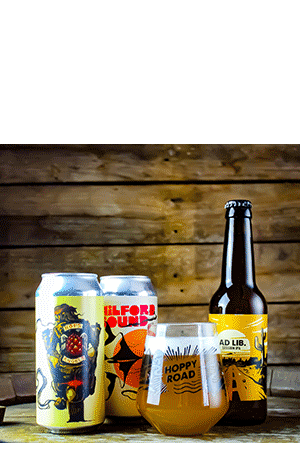 Coffret Verres et Bières Hoppy road harmony