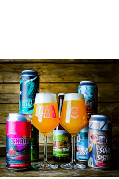Coffret Verres et Bières Piggy verre à pied