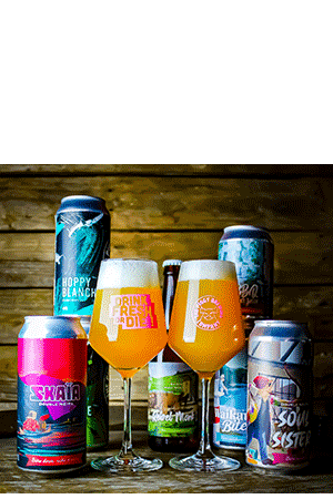 Coffret Verres et Bières Piggy verre à pied