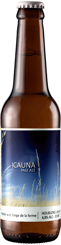 Bouteilles pale ale icauna brasserie Popihn