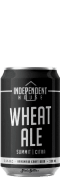 Canette de bière Wheat Ale Brasserie Independent House