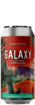 Canette de bière Galaxy Cartel Double Neipa Piggy Brewing Company