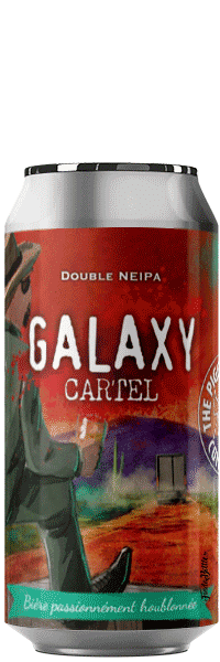 Canette de bière Galaxy Cartel Double Neipa Piggy Brewing Company