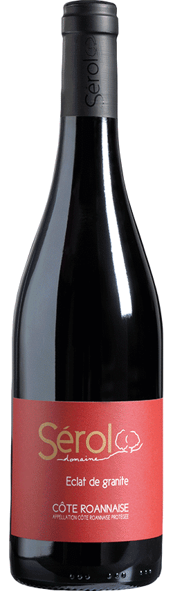 Bouteille de vin Eclat de Granite du Domaine Serol en Côte Roannaise