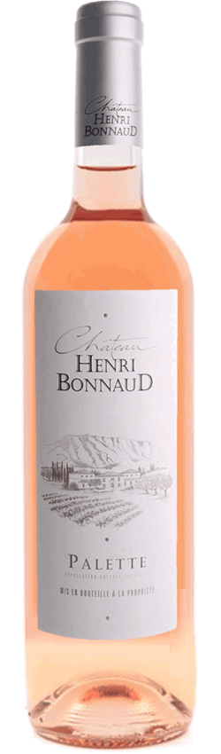 Palette Rosé Bio du Château Henri Bonnaud en Provence