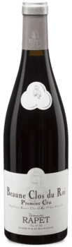 Bouteille de vin Beaune Premier Cru Clos du Roi du Domaine Rapet