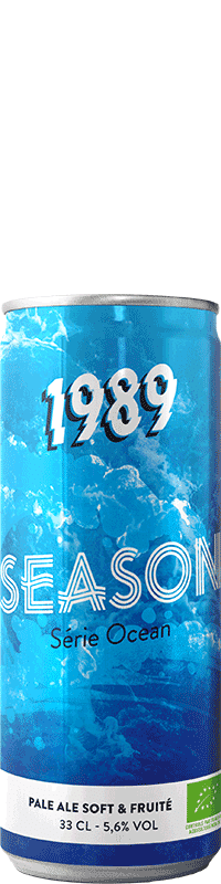 Canette de bière Season Bio Brasserie 1989 Brewing
