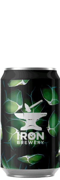 Canette de bière dipa ddh citra centennial Brasserie Iron