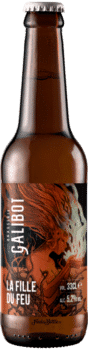 bouteilles de bière la fille du feu rauchbier brasserie galibot