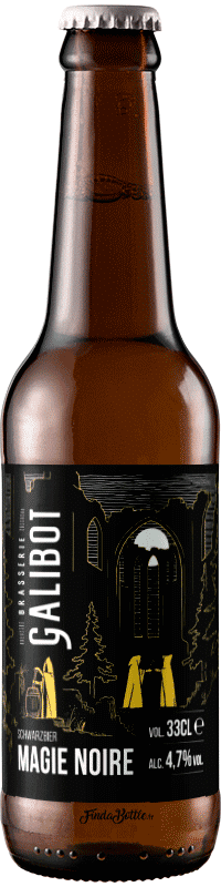 bouteilles de bière magie noire scharzbier brasserie galibot