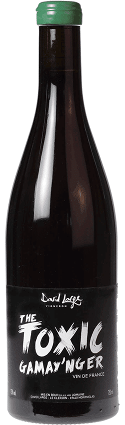 Bouteille de vin Toxic Gamay'nger du domaine David Large
