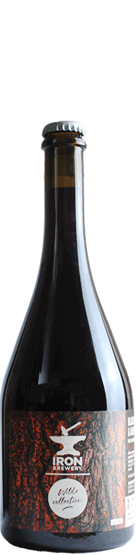 Bouteille de bière Wild Collection Mûre Myrtille Brasserie Iron