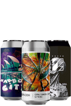 Coffret bières Can DOUBLE triple IPA Brasseries artisanales françaises
