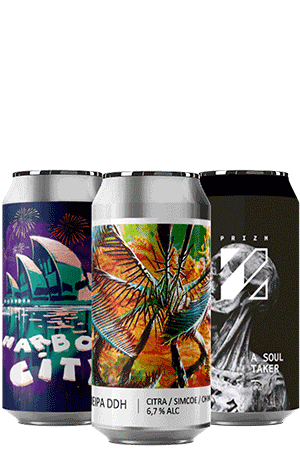 Coffret bières Can DOUBLE triple IPA Brasseries artisanales françaises