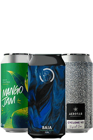 Coffret de bières artisanales sour brasseries