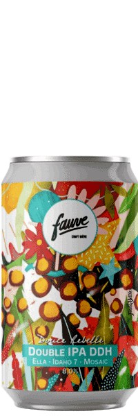 Douce Rebelle dipa fauve craft biere