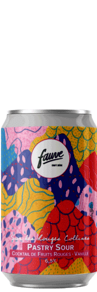 Sur les rouges collines pastry sour fauve craft biere
