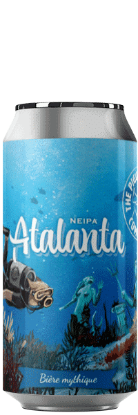 Canette de bière Atalanta Neipa Piggy Brewing Company