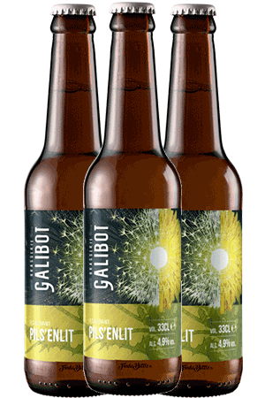 Coffret de 12 bouteilles de Pils de la Brasserie Galibot