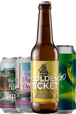 Coffret de bières Sour de la Brasserie Piggy Brewing Company