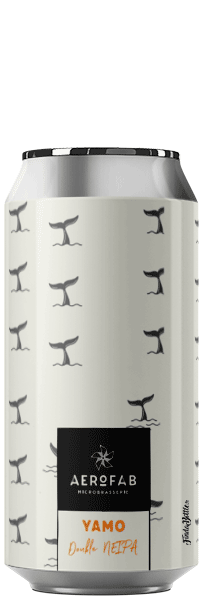 Canette de bière yamo double neipa brasserie aerofab